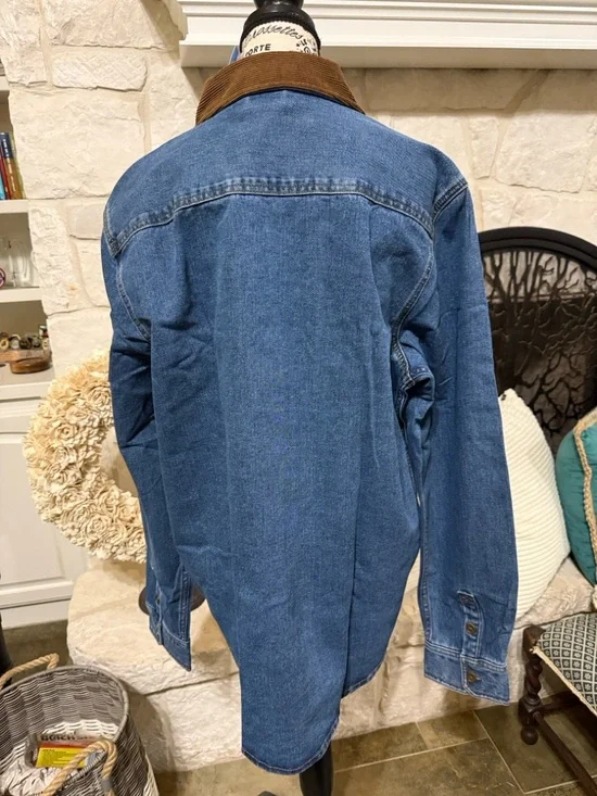 Frye Men's Denim Barn Jacket - Picture 7 of 9